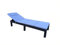 Endormir Bain de Soleil Jardin Exterieur,Bain de Soleil Pliant avec Coussin,Transat Jardin Exterieur Chaise Longue Pliable Plastique, Gris (Bain de Soleil avec Coussin)