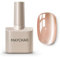 MAYCHAO 15ML Cat Eye Gel Nail Polish 1Pc Glassy Nude Magnetic Nail Polish with Magnet Soak off Holographic Cat Eye Gel Polish for Nail Art Manicure Salon DIY at Home