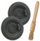 2 Pack 54mm Espresso Cleaning Disc + 1 Coffee Grinder Cleaning Brush, Compatible With Select Breville Espresso Machines Backflush Disc