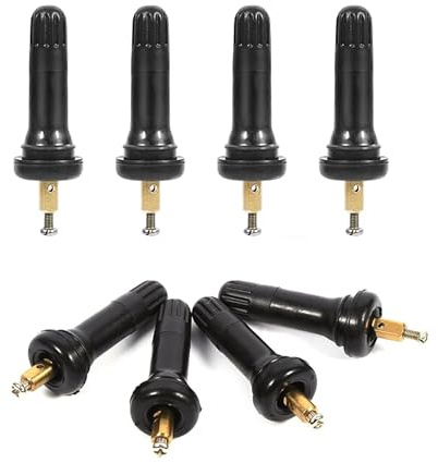 8 Stück,Ventil für Schrader Sensor, Ventilstämme Tpms Sensor, Rdks Gummiventil, Reifen Ventilstämme, Ventilschaft Ventileinsätze Für Auto, Explosionssicher