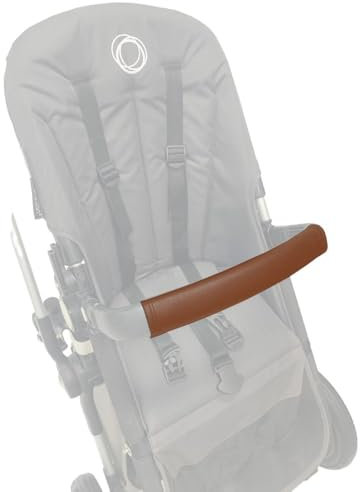 PROTEC TIF | Funda Polipiel para Asa de Transporte compatible con Bugaboo Cameleon 3 (Se coloca sobre la goma original)