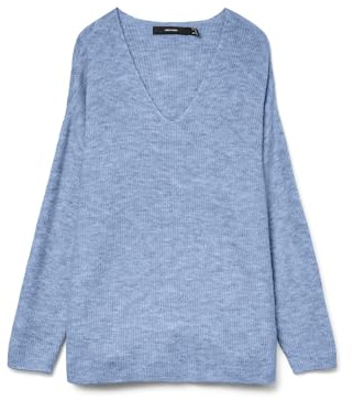 VERO MODA Female Strickpullover VMCREWLEFILE Strickpullover | Knitted Pullover