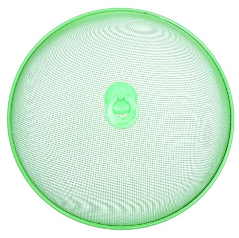 BEBEMOKO Eisen Lebensmittelschutzzelt 28cm Küchen Abdeckhaube für Kuchen und Gemüse Wärmeisolierend und Frischhaltend Praktischer Schutz für Innen und Außen