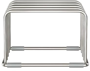 MWZBTG Halter Für Schneidebretter | Platzsparender Organizer Aus Edelstahl Und Rostfrei,Haltevorrichtungen Für Schneidebretter | Für Küche Für Büros Für Kochgeschirr Für Pfannen Für Zuhause Und Für