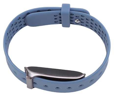 Tonysa Smart-Armband, den Ganzen Tag Kontinuierlicher Herzfrequenz Stress HRV, 127 Sportmodi, Wasserdichtes Gesundheits-Fitness-Tracker-Band für Workout-Schlaf-Tracking (Blue)