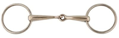 Jacks 20124-5-1-2 5.5 in. German Silver Loose Ring Snaffle Bit