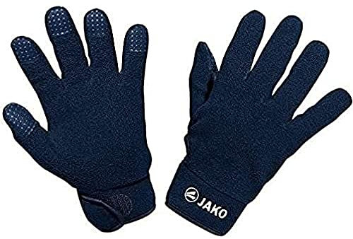 JAKO Unisex Feldspielerhandschuhe Fleece, Marine, 6