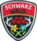 2 x Schwarzwald Abzeichen 55 x 61 mm/hochwertig gestickte Aufnäher Aufbügler Wappen/Patch für Kleidung Tracht Mode Rucksack Erwachsene/Bollenhut Hirsch-Geweih (Rot)