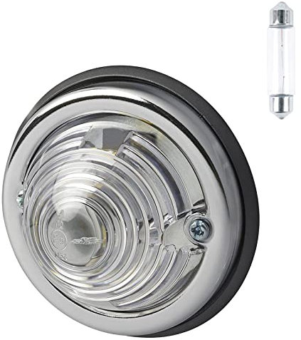 APT Positionsleuchte weiß inkl Leuchtmittel Begrenzungsleuchten Anhänger Positionslicht LKW (1)