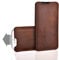 Almwild® Case for Apple iPhone 11 Pro Max with Apple Leather Case/Silicone Case Made of Genuine Cowhide Leather Brown Mobile Phone Case Handmade in Bavaria Model Sattlerschorsch
