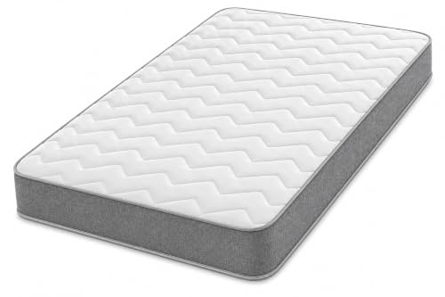 Starlight Beds Grey Chevron Shorty Hybrid Mattress