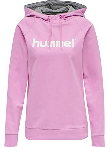 hummel HmlGO Cotton Logo Hoodie Woman, Orchid, XS