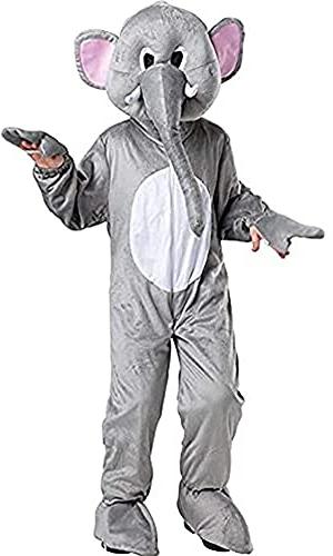 Dress Up America Elefanten Maskottchen für Kinder - Elefantenkostüm für Kinder - Zirkus Tier Maskottchen verkleiden