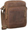 STILORD 'Trae' Tasche Herren Umhängetasche klein Leder Vintage Messenger Bag Herrenhandtasche für Tablet moderne Leder Schultertasche für Männer, Farbe:mittel - braun