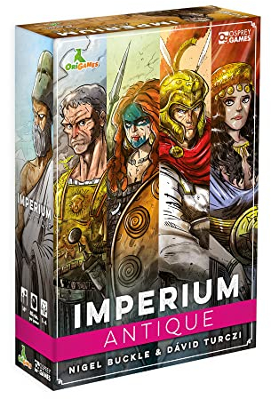 Imperium - Antik: Kartenspiel von Buzzy Games für 1-4 Spieler ab 14 Jahren
