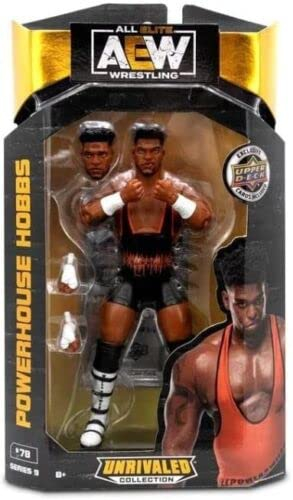 aew Powerhouse Hobbs Unrivaled Collection Series 9 Actionfigur