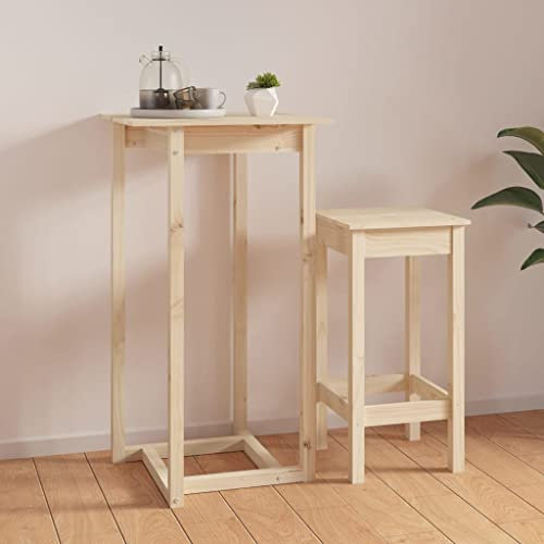 WIFESE 60 x 60 x 110 cm, mesa de bar, mesa alta de cocina, mesa de bar, mesa de bar, mesa de bar, mesa de cocina, pequeña mesa de comedor industrial, mesa de bar, mesa de exterior, mesa de madera