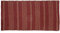 Atmosphera - Tapis Bota - Coton et Jute - Rose Terracotta - 70x140 cm