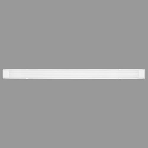 Telefunken - Led Unterbauleuchte 120 Cm, Led Deckenlampe Keller, Led Leiste Küchenschrank, Werkstattlampe, Neutralweißes Licht, 50 W, 5500 Lm, Weiß