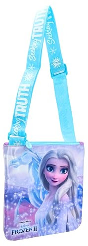 Disney Elsa Tasche für Mädchen, Design Frozen, Verstellbare Tasche, Geschenk für Kinder und Jugendliche