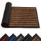 Yorkshire Bedding Door Mat Non Slip – Brown Rubber mat 40x60cm Machine Washable Door Matts indoor Dirt Trapper Super Absorbent Door Mats Outdoor