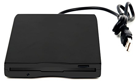 Kinetxiaxia Unidad de disquete USB 3,5 portátil externa de 1,44MB FDD para portátiles Windows 10/7/8/XP/Vista, Plug and Play, no requiere controlador adicional: negro…