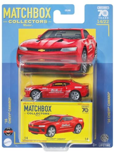 Matchbox '16 Chevy Camaro, Collectors 14/22 [Rot]