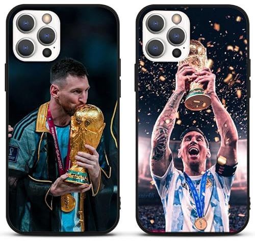 [2 Stück] Schutzhülle für iPhone 8 iPhone 7 iPhone SE 2022/2020 Hülle 4,7,Handyhülle Fußball Sport Soccer Muster Design Motiv Fußball-Athleten Soft Silikon TPU Stoßfest Bumper Cover Case,M4