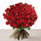100 Red Roses Bouquet - Luxurious Hand-Tied Fresh Flowers, Perfect for Romantic Occasions, Wedding, Anniversary, Graduation, Birthday, Gift Wrapped with Free Message Card