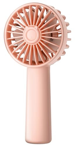 KIDEE Handheld Fan, Portable Mini Fan 3 Speeds, 1800mAh Small Hand Fan Battery Operated, Personal Makeup Eyelash Fan USB Rechargeable, Gifts for Stylish Girls Women Kids
