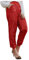 Damen Pailletten Weitbeinhosen Glänzende High Waist Hose Glitzerhosen Freizeithose Abendhose Cocktail Hose Glitzer Party Club Karneval Kostüm Paillettenhose Glitzer Leggings Clubwear (Red, L)