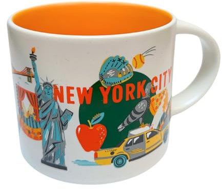 Starbucks Discovery Series New York City Ceramic Mug, 14 Oz