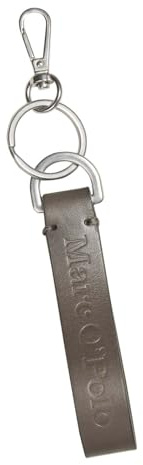 Marc O'Polo Leder Schlüsselanhänger Pelle Key Ring Pure Brown braun