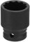 sourcing map 12-Point Impact Socket 1/2 Inch Drive 24mm Metric Cr-V Shallow Impact Socket Nut Driver Wrench for Auto Repair