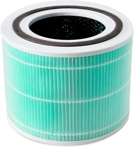 Core 300 Replacement Filter for LEVOIT Core 300 and Core 300S Air Purifier, 3-in-1 Core 300 Toxin Absorber Filter Efficiency Activated Carbon Filtration System, Core 300-RF-TX