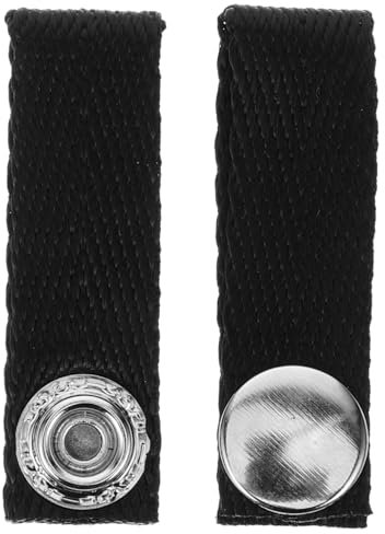 POPETPOP 2st Zubehör Für Hockeyhelme Helmhalter Hut-kinnriemenkordel Kinderhelm Helmclip Motorhaube Stock Gestell Faltbar Hutband Kette Hockeytische Schließe Bausatz Kappe Polyester Black