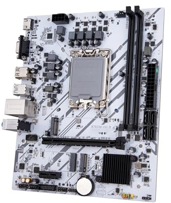 Compatibilità Fit For HUANANZHI B760M VH B M-ATX DDR4 Supporto scheda madre 12 13 Gen B760 Intel LGA 1700 CPU 12100F 12400F 12490F 12600F 12700F 13600F