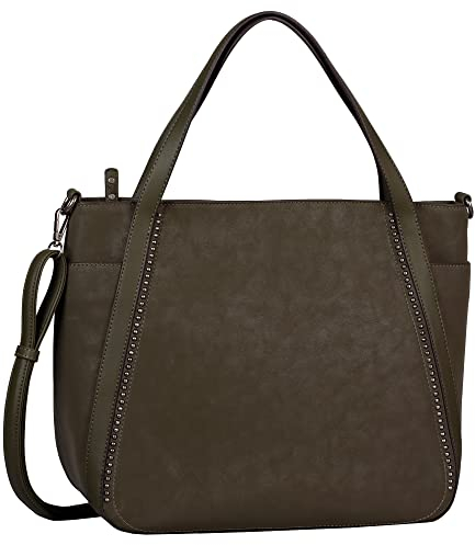 Gabor, Lill, Damen, Shopper, L, Grün, 39x15x31 cm