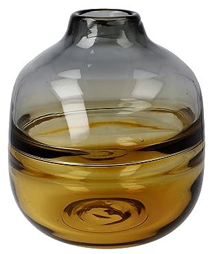 Goebel Jarrón, Cristal, marrón, 16,5x16,5x19 cm