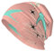 Mid Century Atomic Boomerang Starburst Blassrosa Strickmütze Erwachsene Stretch Skull Cap Winter Warme Mützen