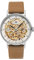 Zeppelin Damenur mit Lederband Serie Princess of The Sky Skelett Automatik 7461-5