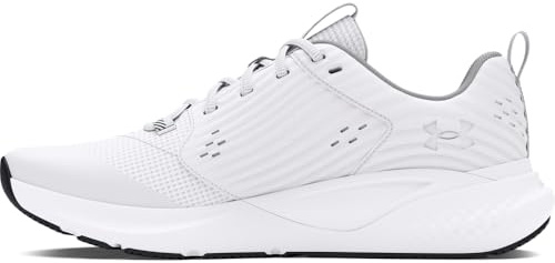 Under Armour Men's Charged Commit 4, Running Shoes for Stability and Traction, Cushioned Gym Trainers with Breathable Mesh
