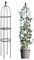 Turm Obelisk Garten Spalier 57Zoll Metallrohr Topfpflanze Klettern Unterstützung Outdoor Indoor Garten Reben Stehen für Blumen, Gemüse und Früchte