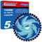 LSHUZIYU 5-1/2(140mm)-36T, Circular Saw Blade, Arbor 20mm with 5/8-1/2-10mm-3/8“ Washer, for Laminate, Veneer Board, Plywood, Hard Wood, MDF and HDF Cutting