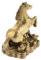 FLCPJGV Klassische Chinesische Tierkreiszeichen Skulptur Feng Shui Dekoration, Pferd