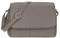 Handtasche Damen Leder mittel klein Lederhandtasche Schultertasche Frauen Damentasche Echtleder weich Alessandro Florenz 12975 Auswahl + Schlüsselmäppchen (Taupe (dark sand 4))