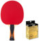 GEWO Tischtennisschläger Player - ITTF genehmigter Tischtennis Schläger - hohe Kontrolle und maximale Rotationseigenschaften - Profi Tischtennisschläger für Angriffspieler, 2mm Belag