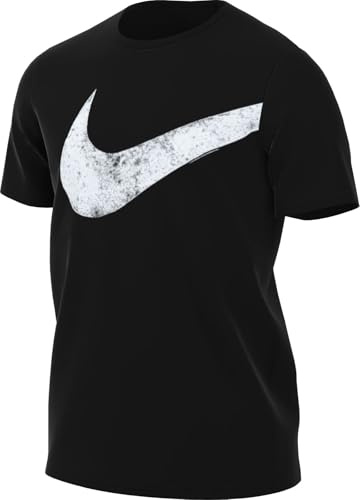 NIKE Men's Hyverse Swoosh Dri-fit Kurzarm-Fitness-top Für Herren Short-Sleeve Fitness Top