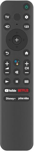 Télécommande universelle compatible avec Sony Bravia RMF-TX800U TV, fonction vocale