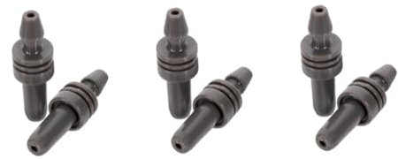 PRETYZOOM 3 Sätze Zubehör Für Armmanschettenanschluss Armmanschettenriemenanschluss Manschettenarmadapter Für Armmanschette Abs Zufällige Farbe 2 Stücke * 3